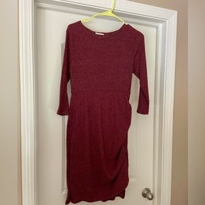 Maroon Dress